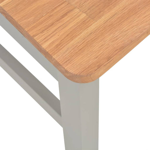 Maison Madeleine -  7 Piece Dining Set Solid Oak Wood
